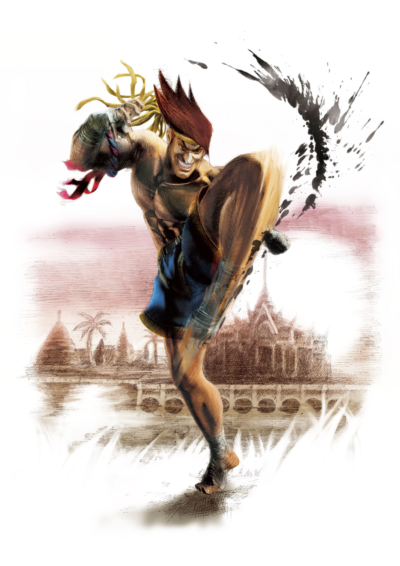 Illustration for article titled Super Street Fighter IV's Cody, Adon, And Guy In Pictures